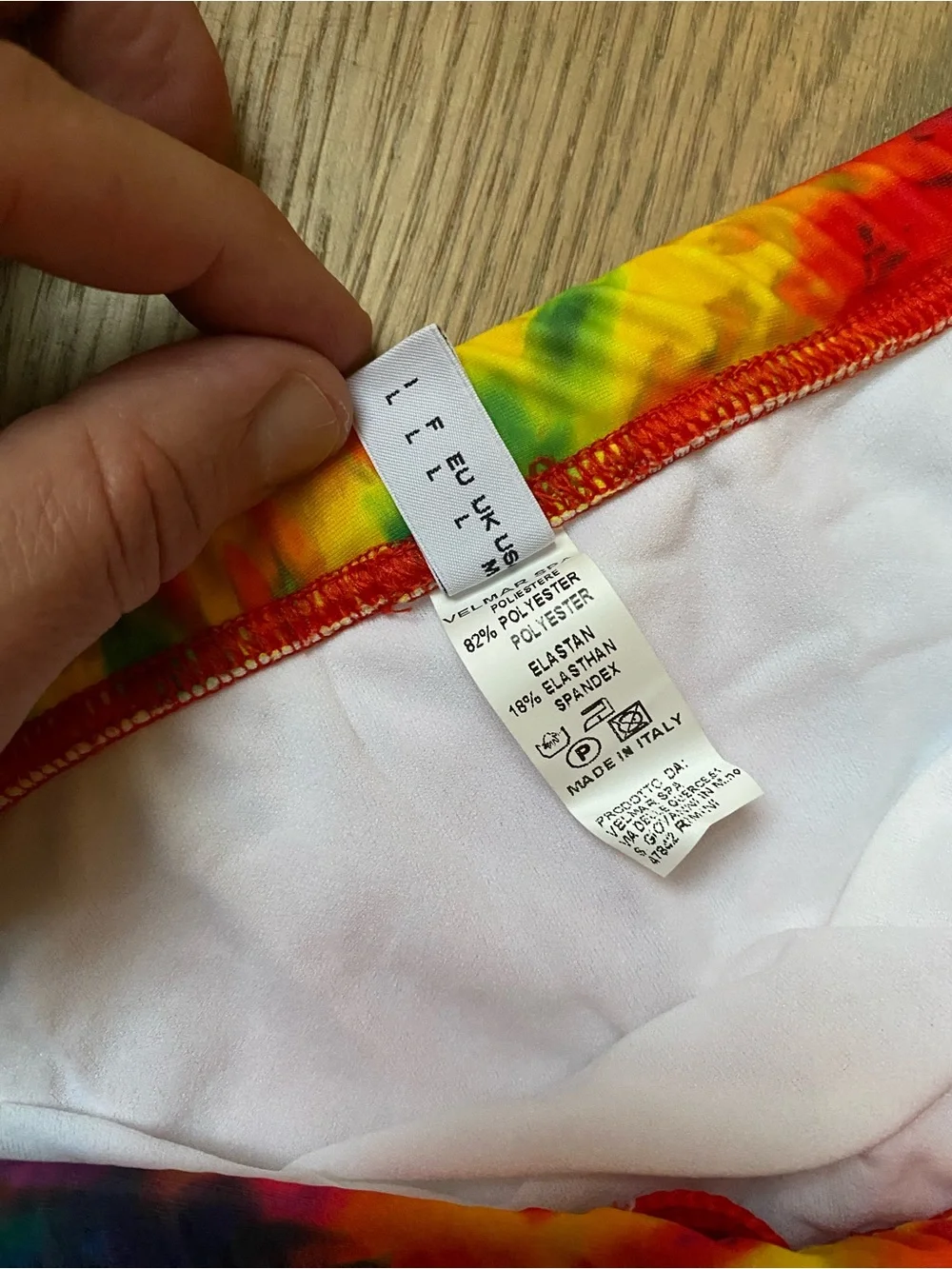 Moschino Tie-Dye Logo Swim Shorts - Multi